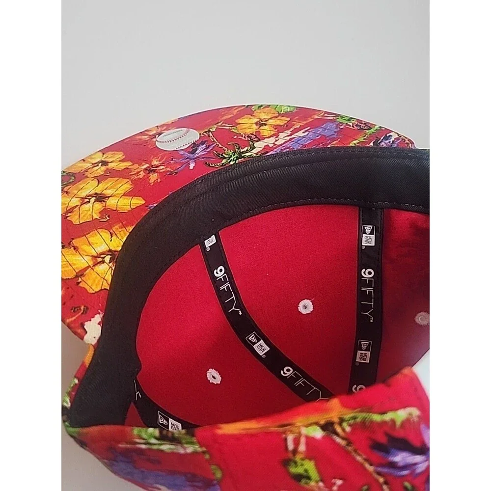New York Yankees New Era 9Fifty Snapback Hat Cap MLB Floral Hawaiian READ